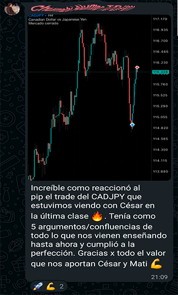 Testimonio de alumno - Trading Discrecional
